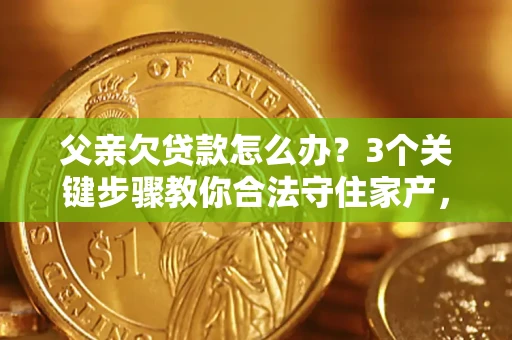 济南父亲欠贷款怎么办？3个关键步骤教你合法守住家产，别再傻傻替还了！